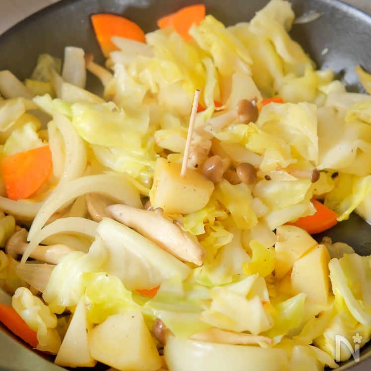 Hokkaido Chan-Chan Yaki (ちゃんちゃん焼き) Process11