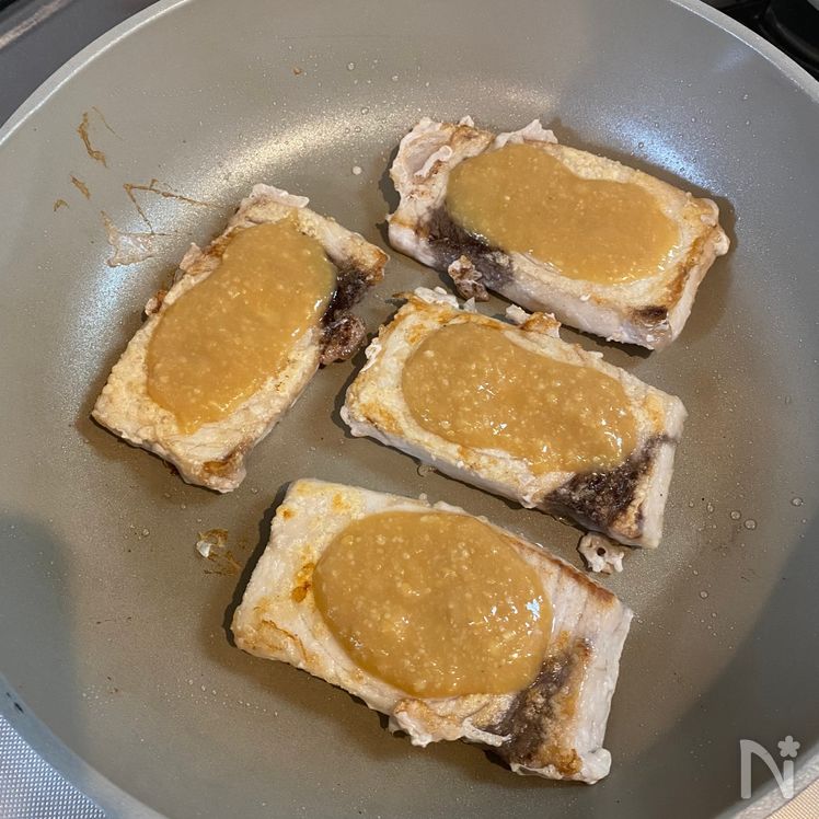 Miso Butter Swordfish Process3