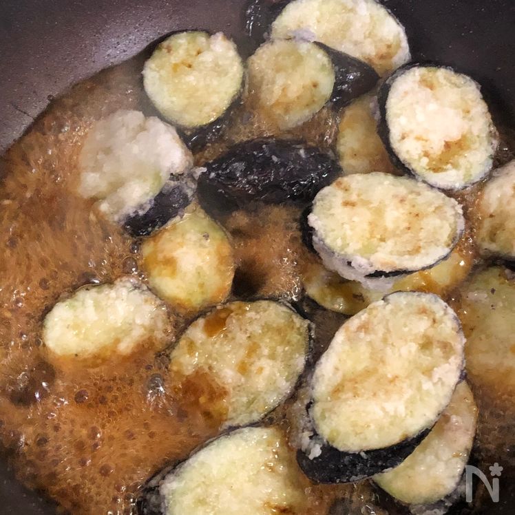 Sweet and Tangy Glazed Eggplant Process5