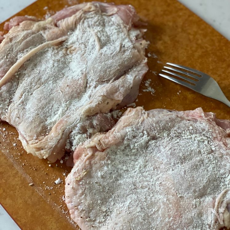 Chicken Sauté with Garlic Butter Soy Sauce Process1