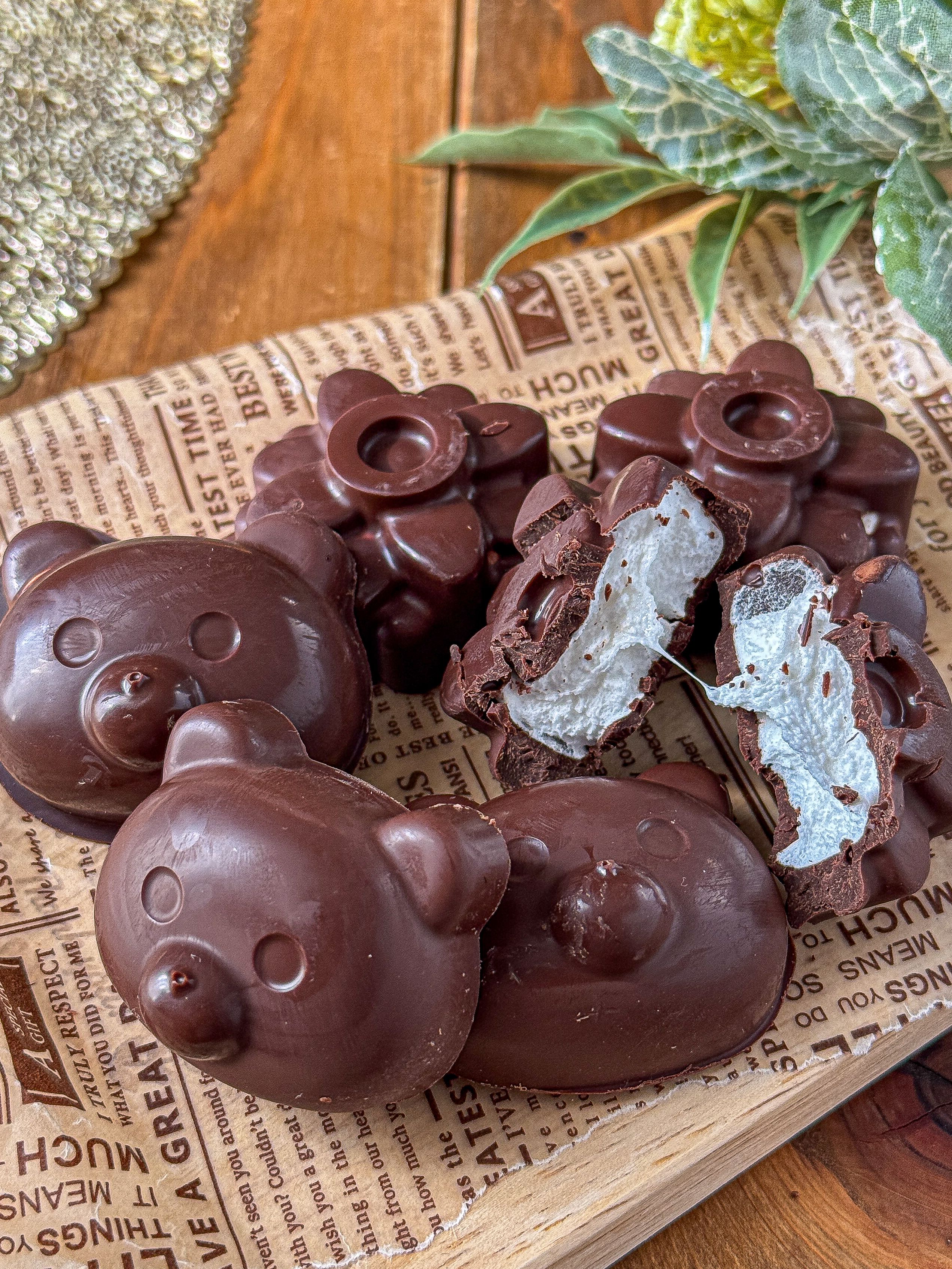 マシュマロ Viral 2-Ingredient Stretchy Chocolate Marshmallows | Tokyo Recipes