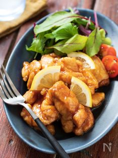 Japanese Lemon Chicken (Tori no Lemon-ni)