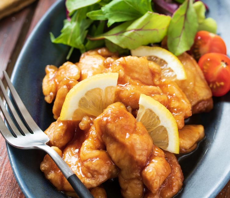 Japanese Lemon Chicken (Tori no Lemon-ni)