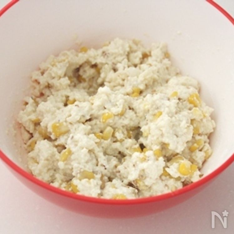 Corn and Tofu Fritters Process2