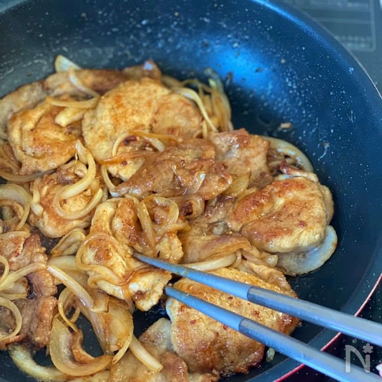 Tender and Juicy Ginger Pork (Buta no Shōgayaki, 豚の生姜焼き) Process5