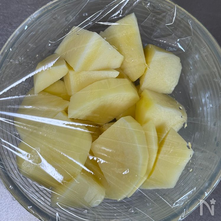 Curry Potato Salad Process1