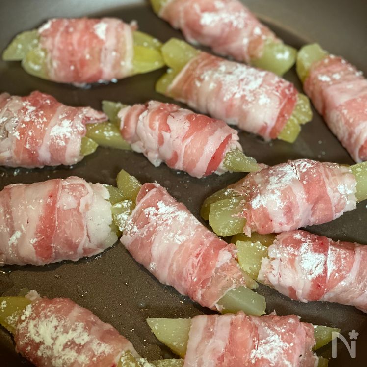 Cheesy Pork-Wrapped Potatoes Process5