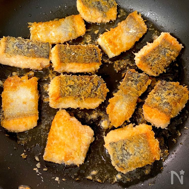 Crispy Pan-Fried Salmon with Tartar Sauce Process5