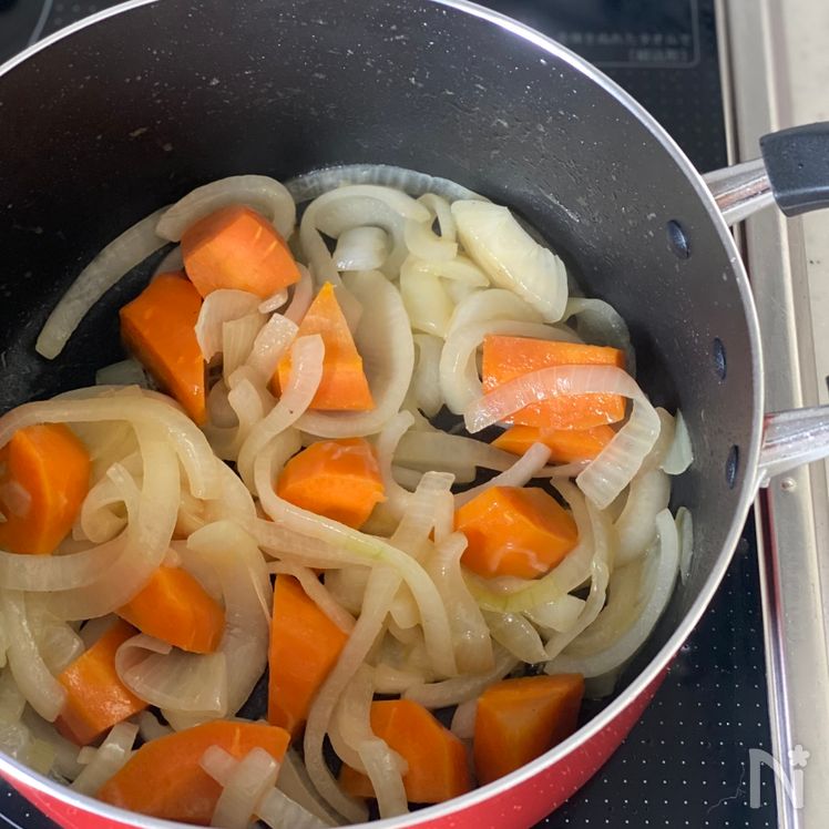 Homemade Cream Stew （自家製クリームシチュー） Process4