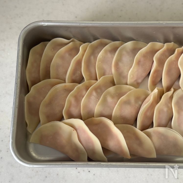 Pork Kimchi Fried Dumplings (Age Gyoza, 揚げ餃子) Process5