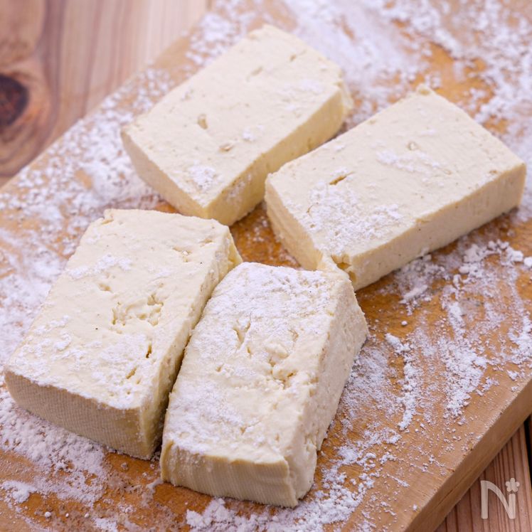 Tofu Steak with Savory Mushroom Sauce Process2