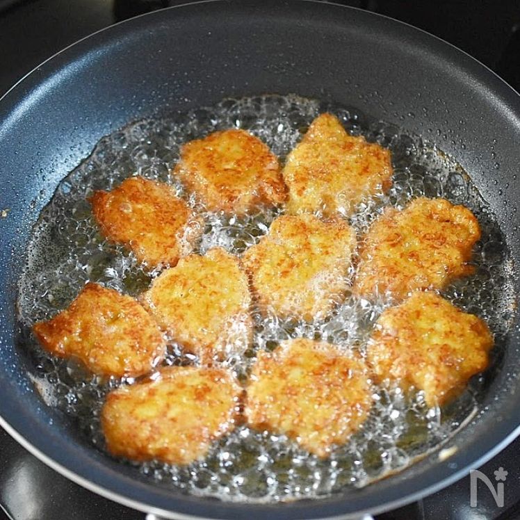 Easy Drop & Fry Chicken Nuggets Process4