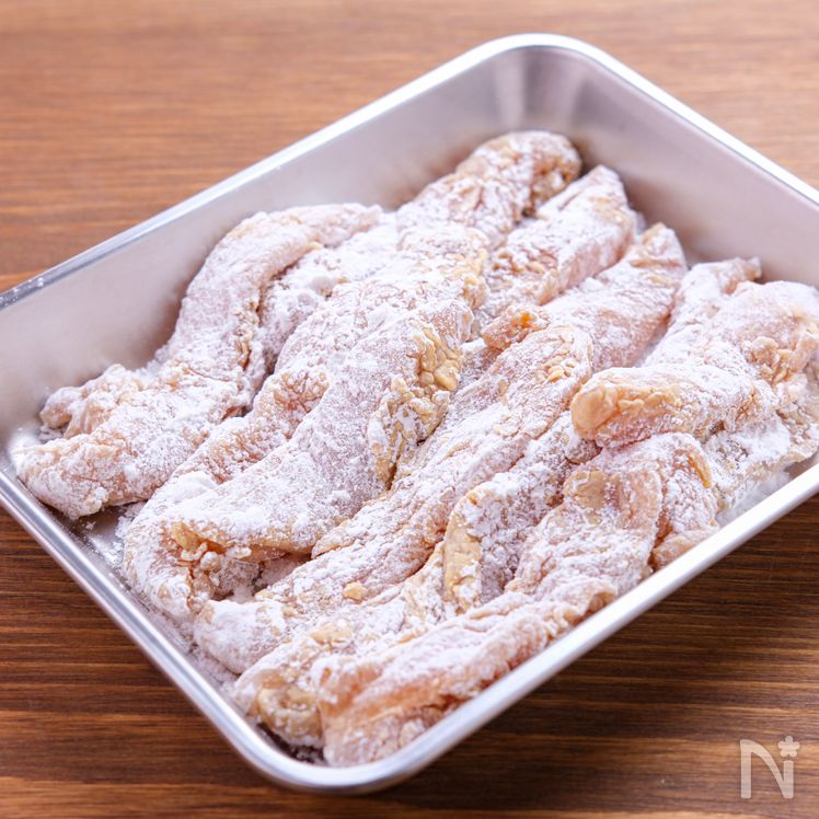 Crispy Chicken Tenderloin Karaage Process4