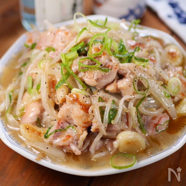 Garlic Chicken Thigh Stir-Fry with Salty Scallion Sauce Process6