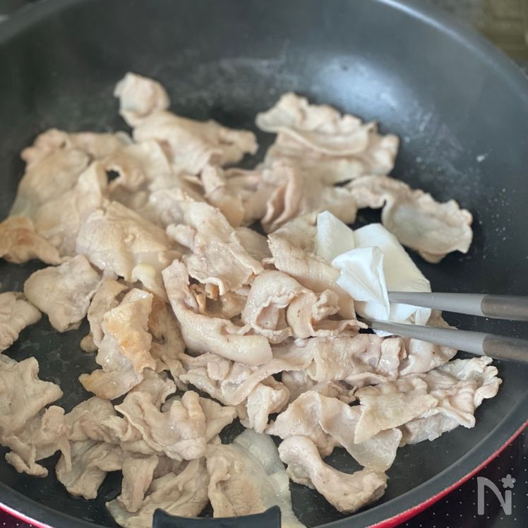 5-Minute! Yakiniku-Style Pork “Kalbi” Process2