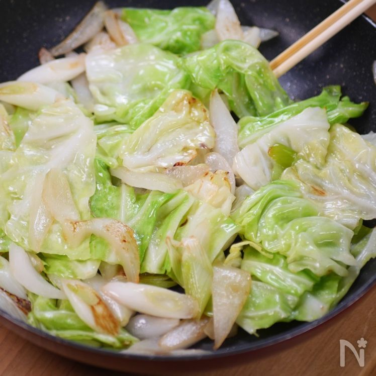 Pork Belly and Cabbage Sweet & Spicy Miso Stir-Fry Process2