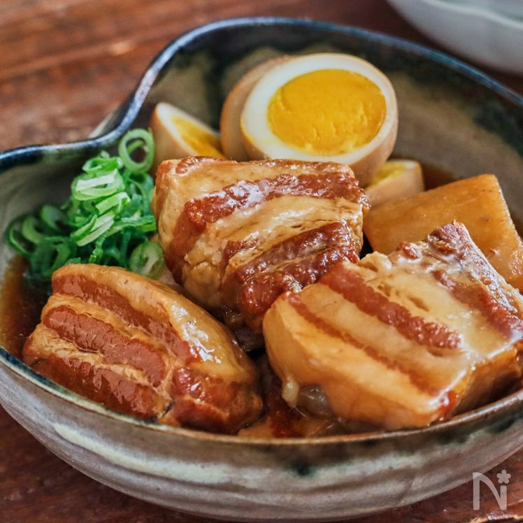 Kakuni Braised Pork Process5