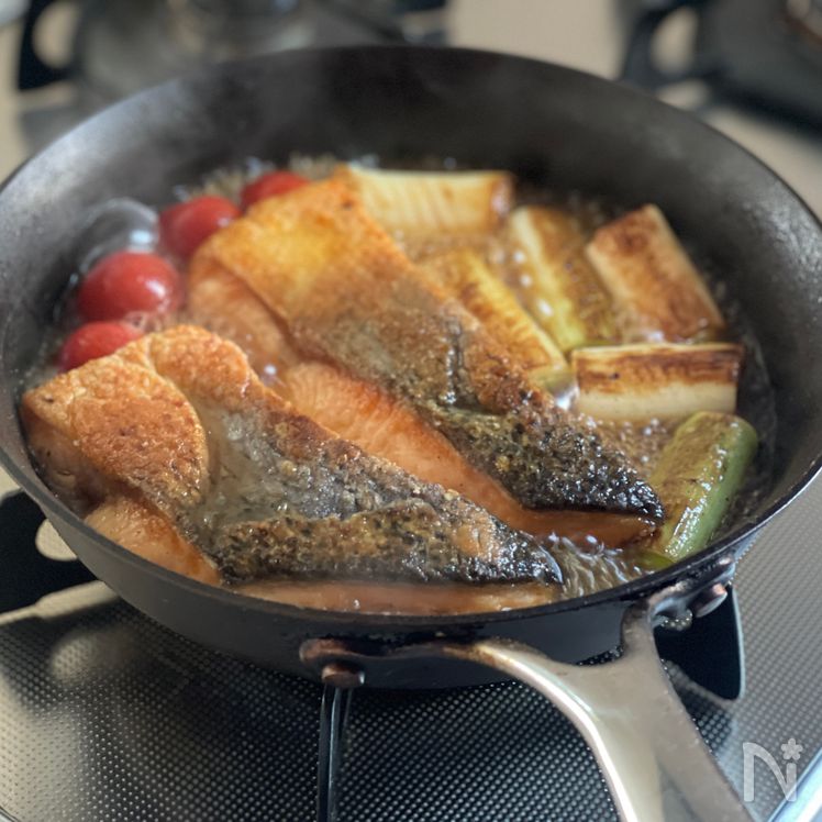 Teriyaki Salmon Process3