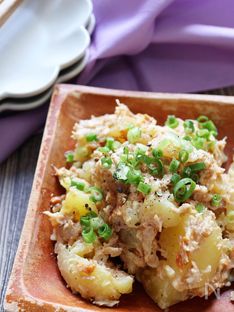 Quick & Easy Japanese-Style Tuna Mayo Potato Salad