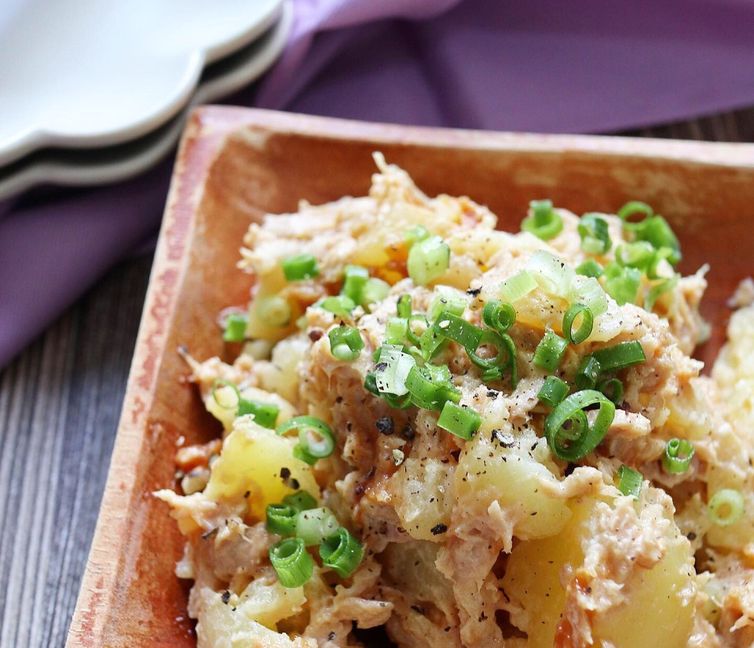 Quick & Easy Japanese-Style Tuna Mayo Potato Salad