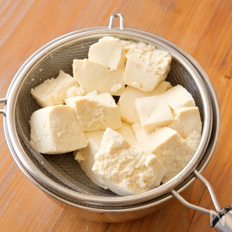 Sautéed Tofu (Iri Dōfu, 炒り豆腐) Process2