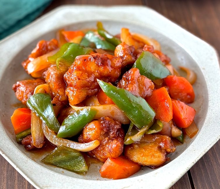Basic Sweet and Sour Chicken (Sū Dori, 酢鶏)