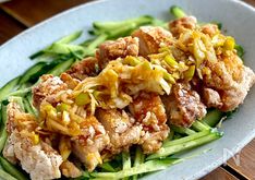 Crunchy-Coated Yūrinchi (Japanese Fried Chicken with Sauce)