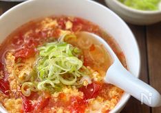 Umami-Packed! Tomato & Egg “Sanrātan”-Style Soup