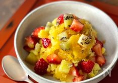 Fruit Kinton (Mashed Sweet Potatoes with Fruit)