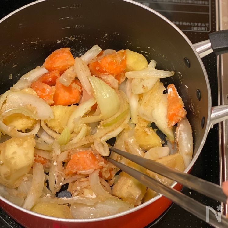 Creamy Tomato Chicken Stew Process2