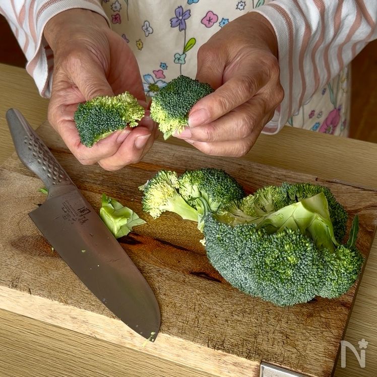Brocoli au Wasabi Process1