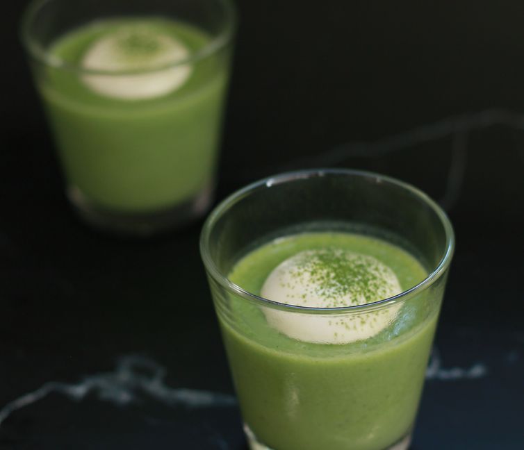Matcha mousse