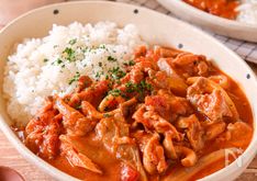 Rich and Savory Pork Hayashi Rice (Hashed Pork with Tomato Sauce)