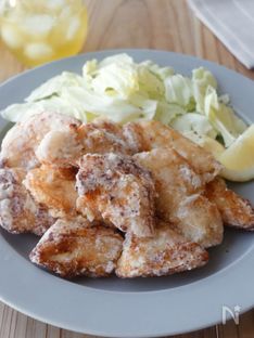 Crispy Pan-Fried Swordfish Tatsuta-age