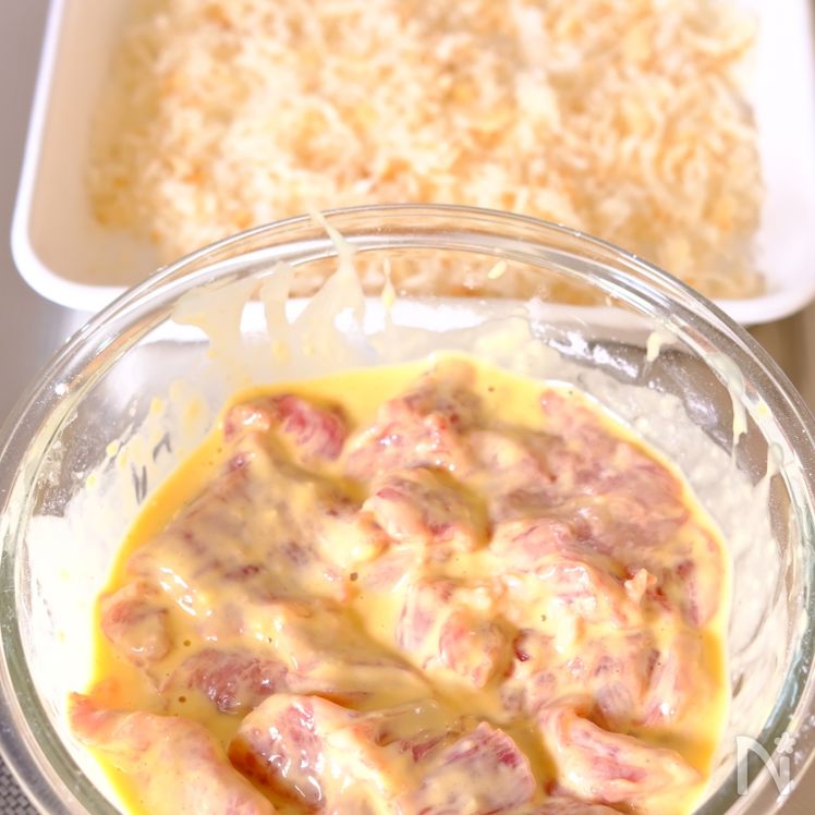 Crispy and Tender Pork Tenderloin Cutlets (Hirekatsu) Process3