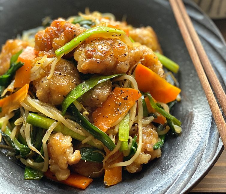 Japanese “Stamina” Pork and Vegetable Stir-Fry