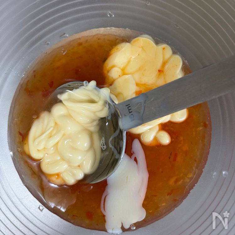 Addictive Sweet Chili Mayo Chicken Breast Process5